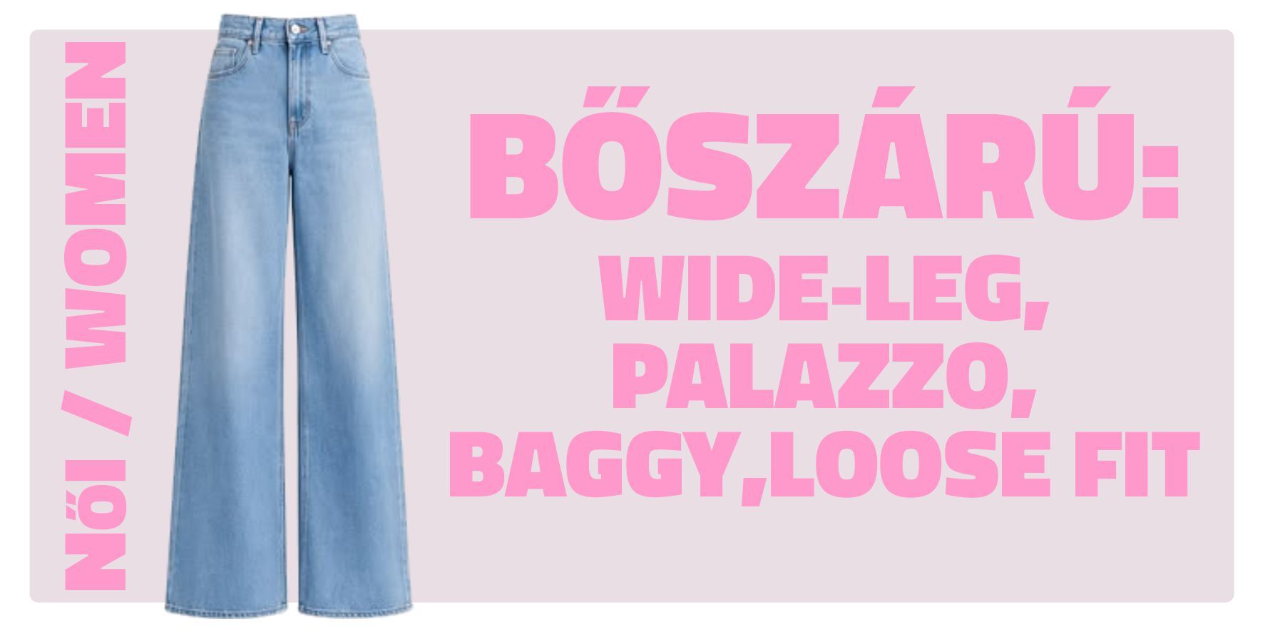 Női bő szárú (Baggy, Loose Fit, Jogger) nadrágok Női bő szárú (Baggy, Loose Fit, Jogger) nadrágok