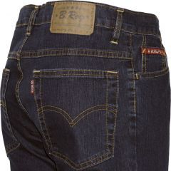 Nadrág B. Roy 2106 BlueBlack Stretch Classic