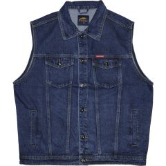 Dzseki Toll Jeans Wear 871 Klasszikus férfi farmer mellény Dzseki Toll Jeans Wear 871 Klasszikus férfi farmer mellény