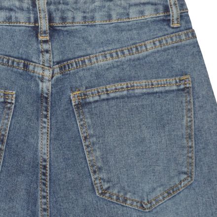 Nadrág M. Sara Denim BQ006 Sailor Wide Leg Jeans