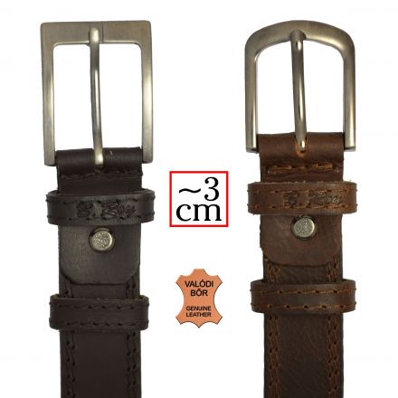 Öv B. Roy Traditional Border Genuine Leather Belt