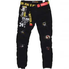 Nadrág Ritter Jeans 60098S Trendy Slim Fit Stretch Gabardin Nadrág Ritter Jeans 60098S Trendy Slim Fit Stretch Gabardin