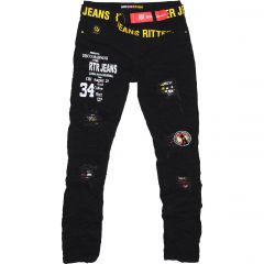 Nadrág Ritter Jeans 60098S Trendy Slim Fit Stretch Gabardin Nadrág Ritter Jeans 60098S Trendy Slim Fit Stretch Gabardin