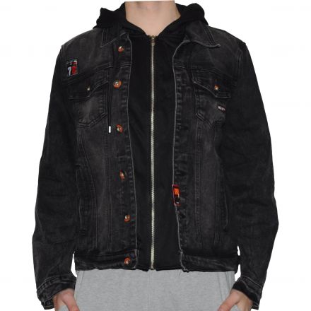 Dzseki Ritter Jeans 61137W1 Trendy Stretch Black Jacket