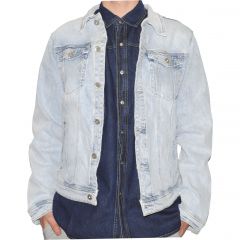 Dzseki Viman Denim Jeans 211533 ExtraLightWhite Stretch Jacket Dzseki Viman Denim Jeans 211533 ExtraLightWhite Stretch Jacket