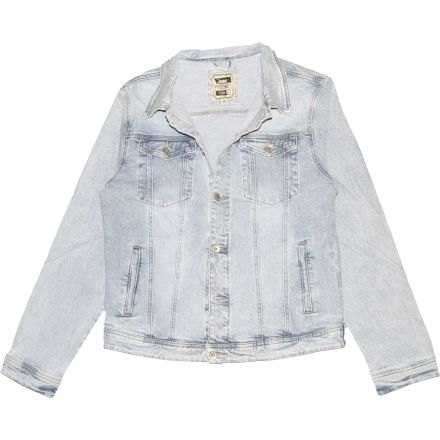 Dzseki Viman Denim Jeans 211533 ExtraLightWhite Stretch Jacket