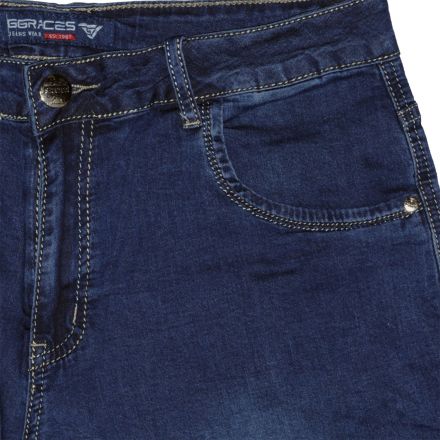 Rövidnadrág GG Races Denim 8077 Basic Minimal CoolStretch