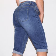 Rövidnadrág Miss Curry Jeans 2520 Classic Stretch Denim Capri