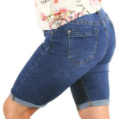 Rövidnadrág M. Sara Denim 397 Claire Stretch Capri