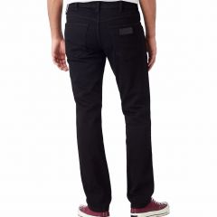 Nadrág Wrangler® Greensboro 803 Black Valley Straight Stretch W15QHP19A