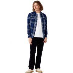 Nadrág Wrangler® Texas 821 Black Overdye Authentic Stretch W12109004