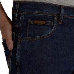 Nadrág Wrangler® Texas 821 Non-elastic Denim Authentic Straight Darkstone W12105009-112126032
