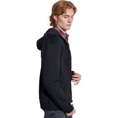 Pulóver Wrangler® Zip Thru Hoodie Black Sweatshirt W664HA100 Pulóver Wrangler® Zip Thru Hoodie Black Sweatshirt W664HA100