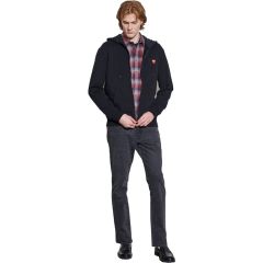 Pulóver Wrangler® Zip Thru Hoodie Black Sweatshirt W664HA100 Pulóver Wrangler® Zip Thru Hoodie Black Sweatshirt W664HA100