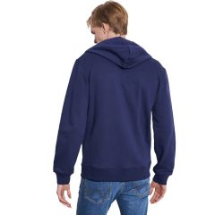 Pulóver Wrangler® Zip Thru Hoodie DB Sweatshirt Navy W664HA114