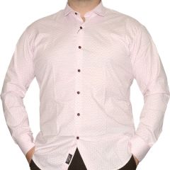 Ing ENZO Performance 3676 Pest Stylish Stretch Shirt Pink