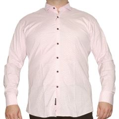 Ing ENZO Performance 3676 Pest Stylish Stretch Shirt Pink