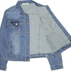 Dzseki Re-Dress® Fashion Jeans 195 Plus Size Stargate Stretch Denim Jacket