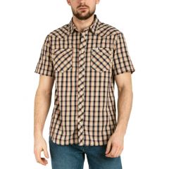 Ing Wrangler® Ss Western Shirt Tobacco Brown W5H84M81A Ing Wrangler® Ss Western Shirt Tobacco Brown W5H84M81A