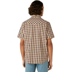 Ing Wrangler® Ss Western Shirt Tobacco Brown W5H84M81A Ing Wrangler® Ss Western Shirt Tobacco Brown W5H84M81A