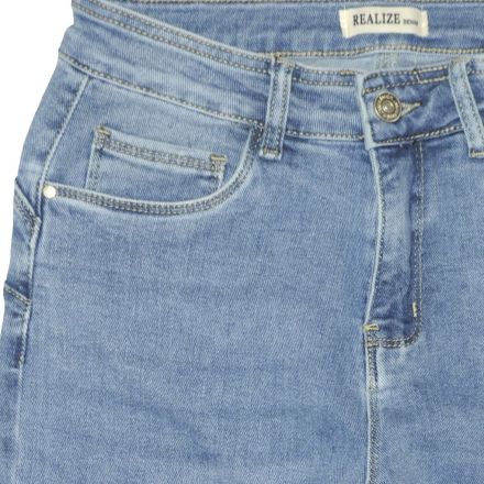 Rövidnadrág Realize Jeans 8027 Stretch Push Up Trendi Bermuda