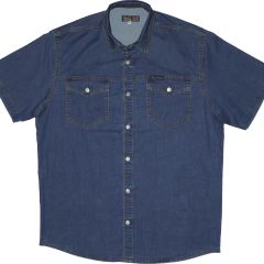 Ing Thomas Jeans Bronx sztreccs klasszikus rövid ujjú farmering