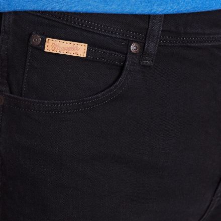 Rövidnadrág Wrangler® Texas Shorts Ebony Black Stretch W11CBYZ45