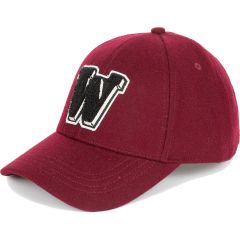 Sapka Wrangler® Gyapjú baseball sapka bordó Wool Cap Dahlia 112344018