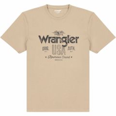 Póló Wrangler® Americana Tee 'W' Chinchilla 112341145 Póló Wrangler® Americana Tee 'W' Chinchilla 112341145