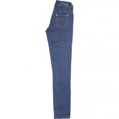 Nadrág Thomas Jeans 2120 Jessica Straight Midblue Stretch