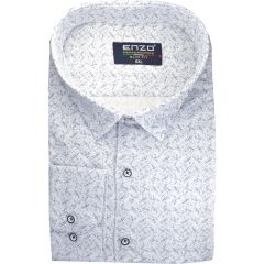 Ing ENZO Performance 3827 Pest Stylish Stretch Shirt White Ing ENZO Performance 3827 Pest Stylish Stretch Shirt White