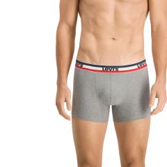 Alsónemű Levi's® Men Boxer Brief x3 DB,LG,NB 100002870001