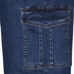 Nadrág M. Sara Denim 1191 Jane Flare-Skinny Side Pocket Denim Edition