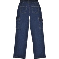 Nadrág M. Sara Denim 1191 Jane Flare-Skinny Side Pocket Denim Edition