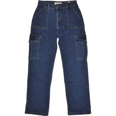Nadrág M. Sara Denim 1191 Jane Flare-Skinny Side Pocket Denim Edition