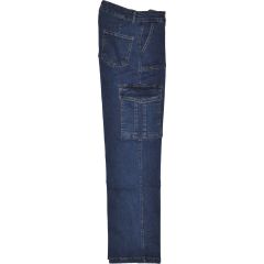 Nadrág M. Sara Denim 1191 Jane Flare-Skinny Side Pocket Denim Edition