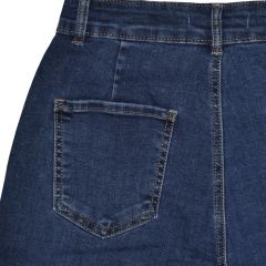 Nadrág M. Sara Denim 1191 Jane Flare-Skinny Side Pocket Denim Edition