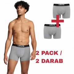 Alsónemű Levi's® Men Solid Basic x2 LG Boxer Brief 701222842007