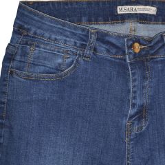 Nadrág M. Sara Denim 2729 Nora Classic Slim Fit