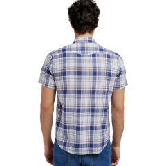 Ing Lee® Ss Western Shirt Medieval Blue 112349936