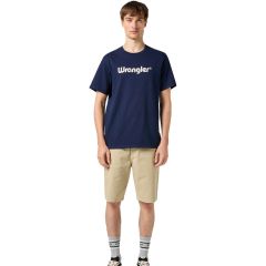 Póló Wrangler® Logo Tee Navy 112350524 Póló Wrangler® Logo Tee Navy 112350524