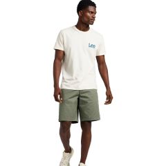 Póló Lee® Medium Wobbly Lee Tee Ecru 112349079