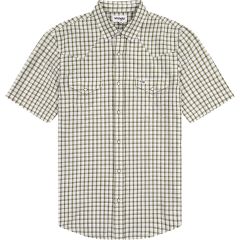 Ing Wrangler® Ss Western Shirt Green 112350579