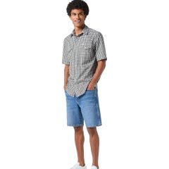 Ing Wrangler® Ss Western Shirt Green 112350581