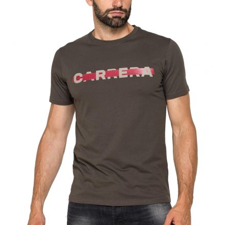 Póló Carrera® Jeans Crew Neck T-Shirt In Cotton Black Olive 801B0045A53L