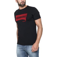 Póló Carrera® Jeans Crew Neck T-Shirt In Cotton Black 801P0047A898