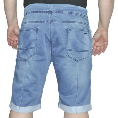 Rövidnadrág Thomas Jeans 261 Lezser gumírozott derekú farmer rövidnadrág