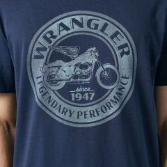 Póló Wrangler® Americana Tee Navy 112352841