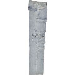 Nadrág Moon Girl 658 High Waist Stonewashed Wide Cargo Jeans