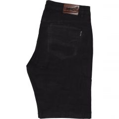 Rövidnadrág Toll Jeans Wear T2327 Plus Size Black Twill Capri Rövidnadrág Toll Jeans Wear T2327 Plus Size Black Twill Capri